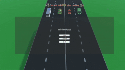 Infinite Road Gameplay